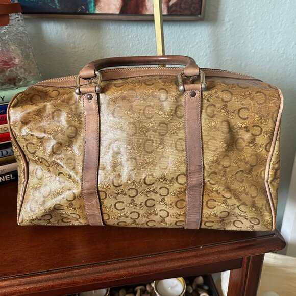 Celine Boston Bag C Macadam - GUC - Picture 3 of 10